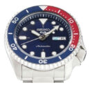 Seiko 5 Sports Automatic Blue Dial Silver Steel Strap Watch For Men - SRPD53K1